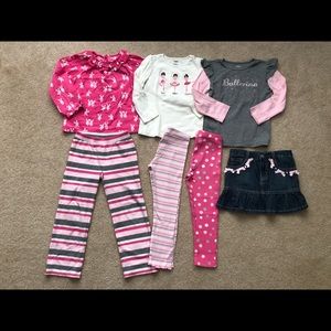 Gymboree Ballerina and Bunny 7 Piece Set